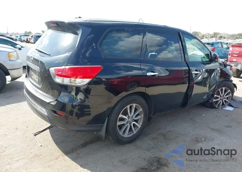 2014 Nissan Pathfinder S z USA, uszkodzony, nr VIN 5N1AR2MN7EC712468